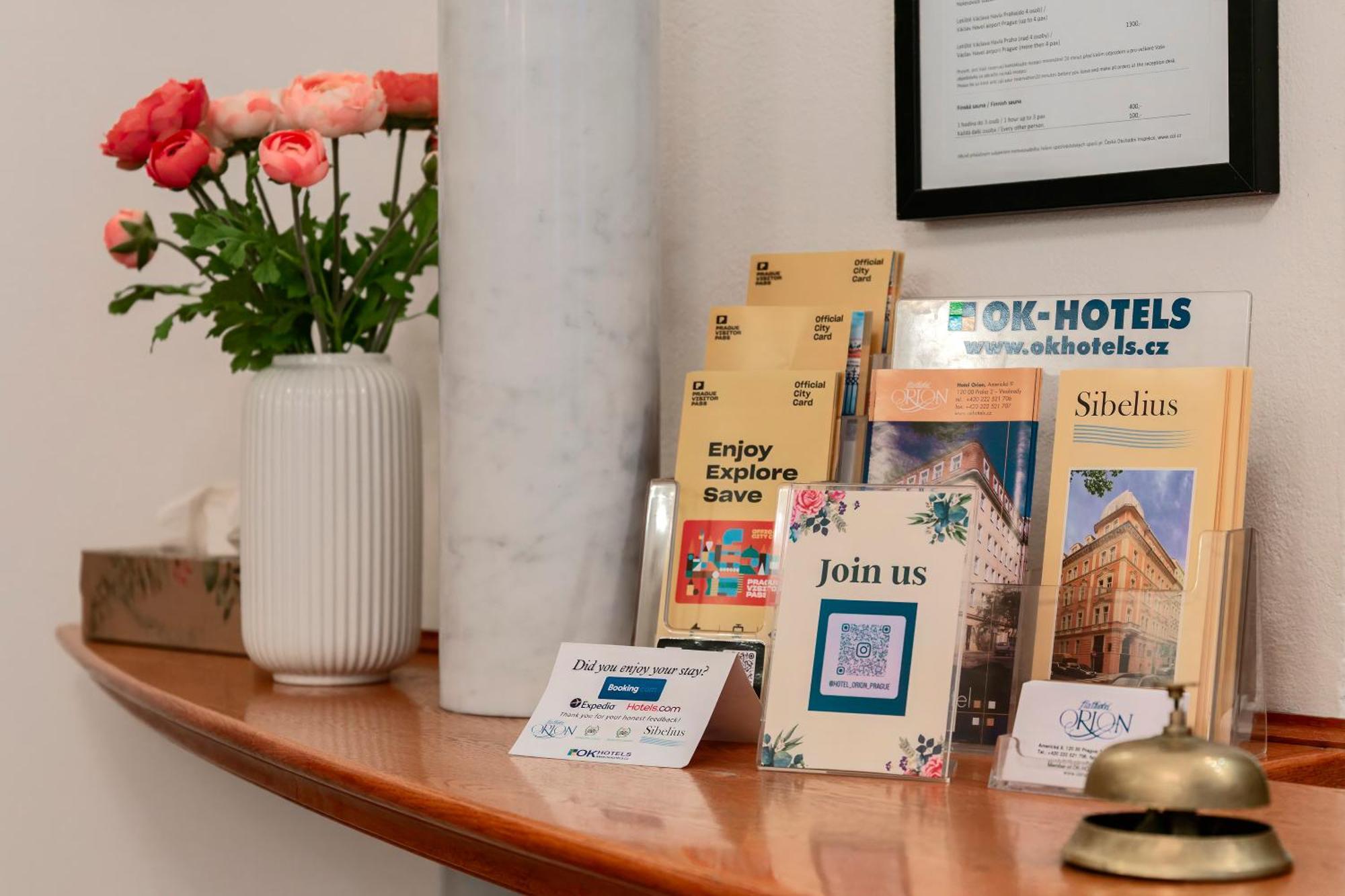 פראג Hotel Orion מראה חיצוני תמונה